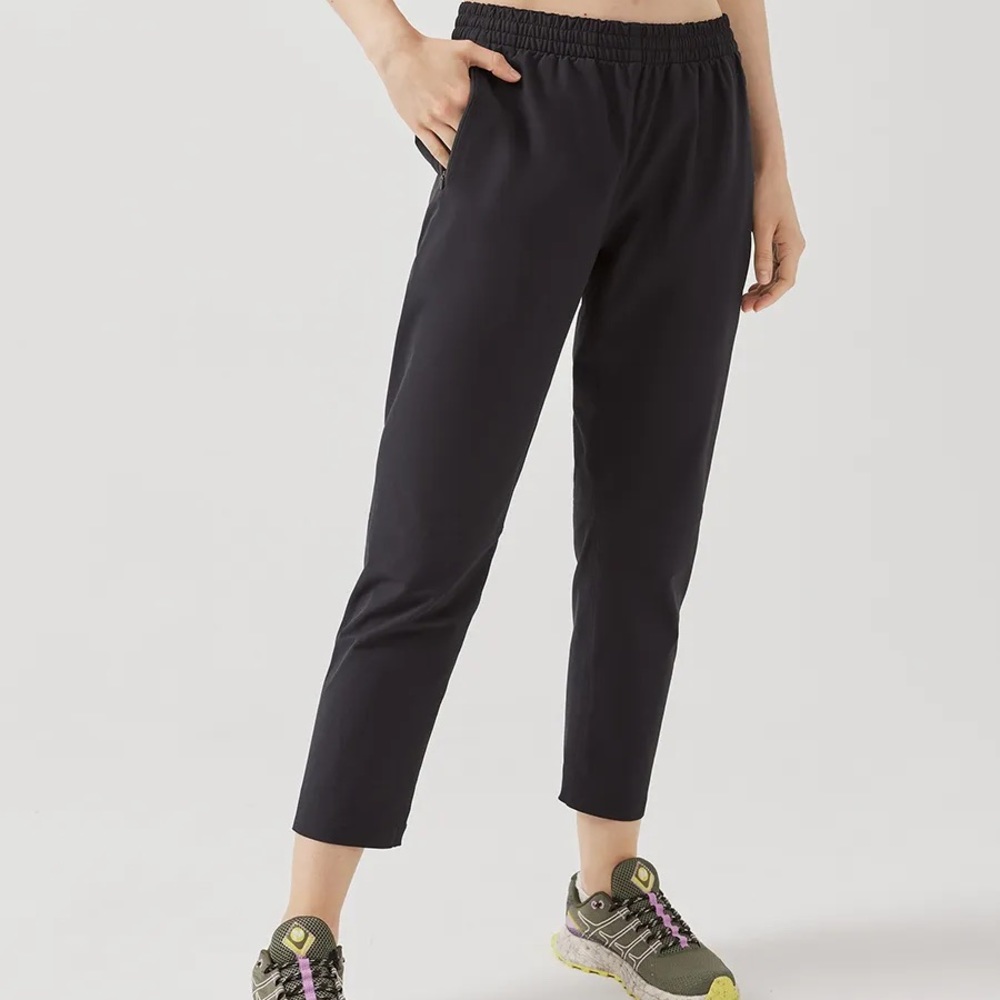 Outdoor Voices Black Track Pants